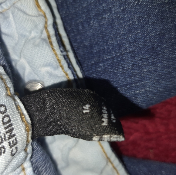 Art Class Womens Blue Jeans Size 14 - Picture 4 of 7